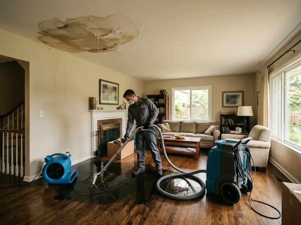 attic-pipe-burst-ceiling-drip-008 — frequently asked questions, Water Damage Restoration & Carpet Care in Heavener, OK